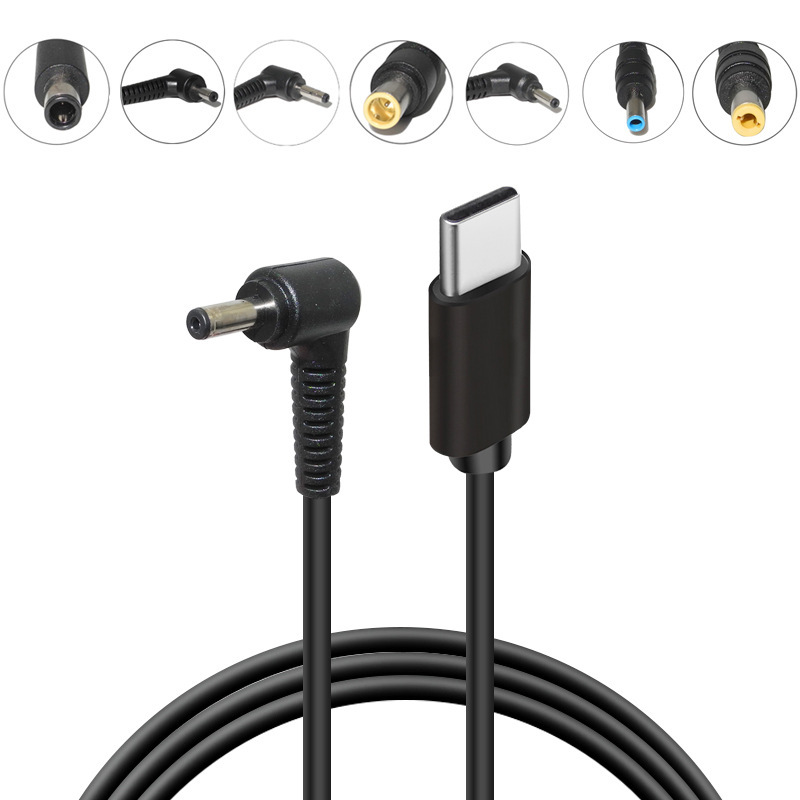 Suitable for Typec to Dc Lenovo Dell Hp Asus Pd Decoy USB C Port Charger Notebook Pd Deception Cable