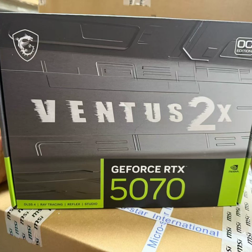 Подходящий для видеокарты MSI Gigabyte ASUS RTX 5070 O12G GAMING графическая карта TX-RTX5070