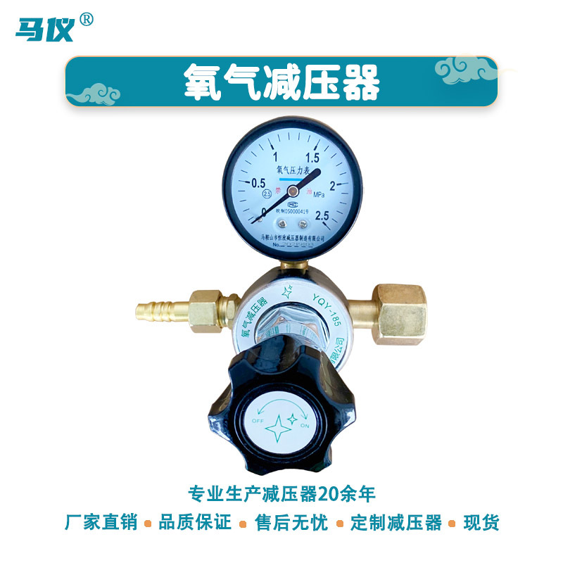 工厂全铜集气包燃气气体减压器YQY-185国标二级稳压箱氧气减压阀