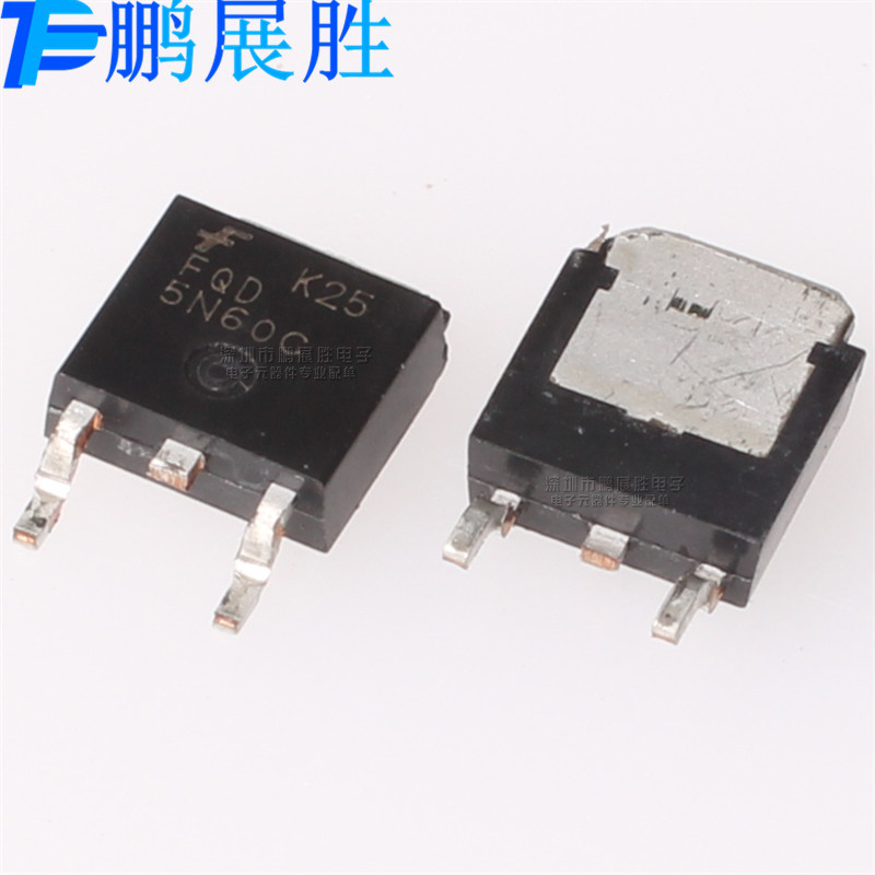 FQD5N60C 全新原装 TO-252 N沟道 耐压600V 电流2.8A MOS场效应管