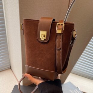 Retro universal shoulder bag, trend one-shoulder bag, Korean style