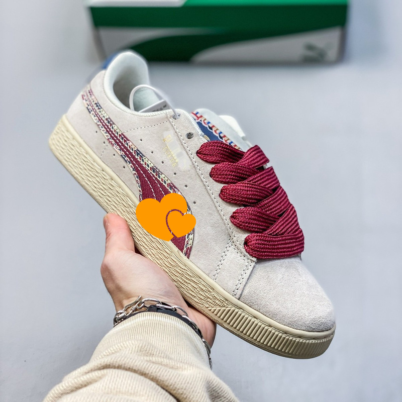 Putian Dexun Shoes Biaojia Year of the Dragon Limited Edition Bread Shoes Rihanna Retro Suede Splicing Men's and Women's Casual Shoes