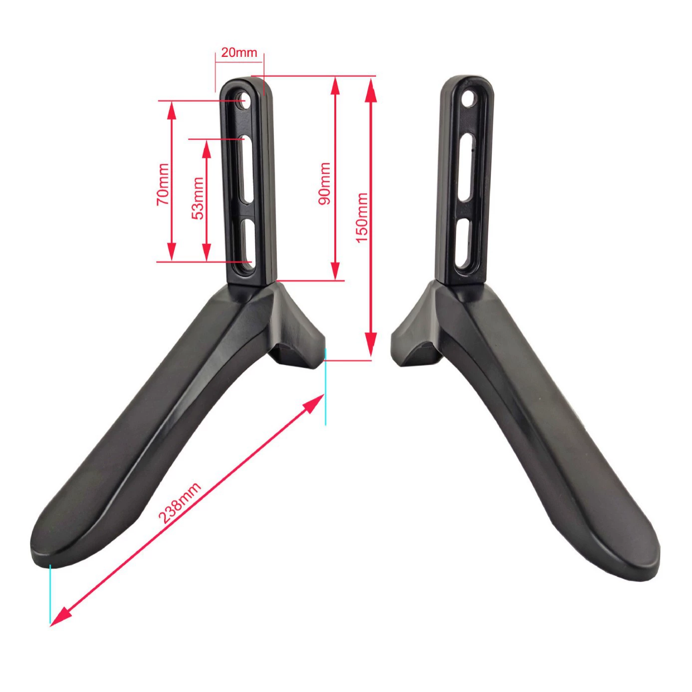 Универсальный ТВ-кронштейн Телевизионная подставка опоры основание монитора держатель экрана ST08