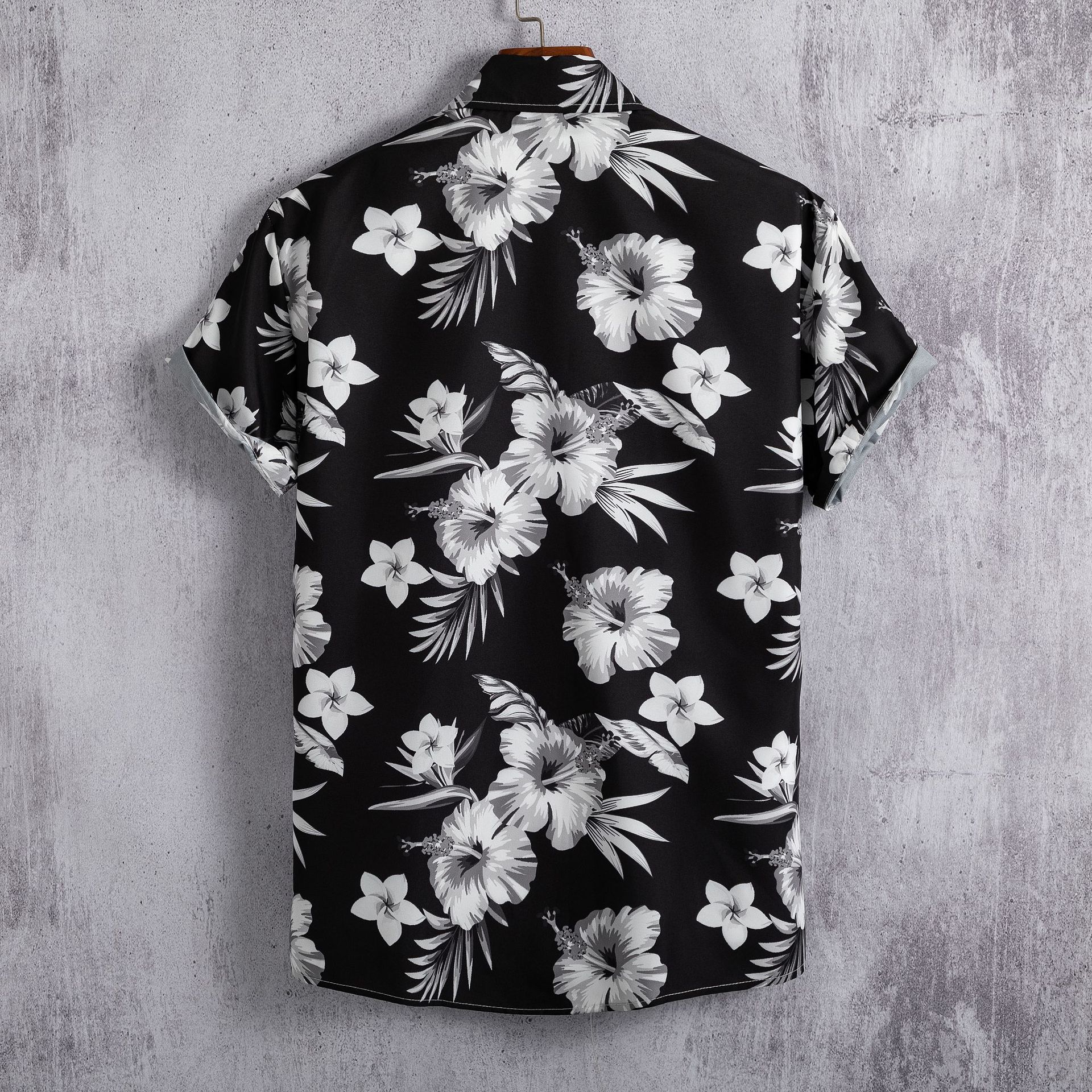 2024 New Men's Digital Printed Shirts are Simple and Fashionable_voghion.com