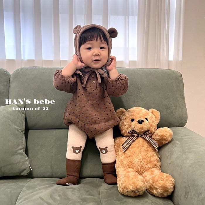 Niñas polainas de primavera estilo coreano ropa para niños bebé oso polainas bebé niñas pantalones de primavera pantalones de niño