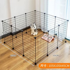 犬用フェンス ペット屋内トイレ付き 犬猫ケージ 隔離ドア ガードレール 無料組み合わせ 小型および中型犬用フェンス