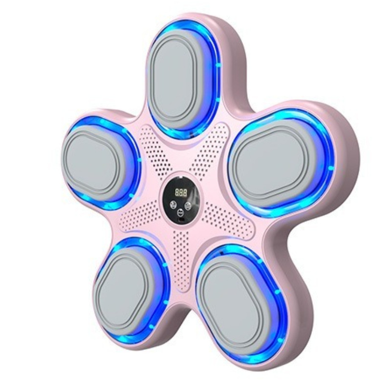 Equipo de entrenamiento de la máquina de boxeo de música inteligente vertical práctica de boxeo pared objetivo máquina de potencia niños reacción objetivo de boxeo