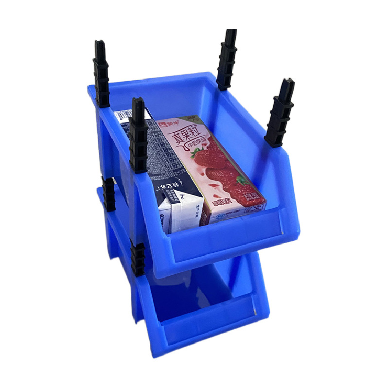 厂家现货多尺寸货架盒 电子元件物料盒 斜口组立式零件盒斜口胶盒