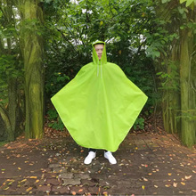 外贸加厚EVA环保出口日本雨衣 登山旅游出行足球队雨衣
