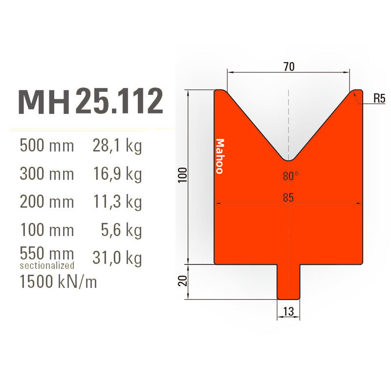 德国通快折弯机模具 10年老厂 专注TRUMP 折弯上下模 P120-v70-84