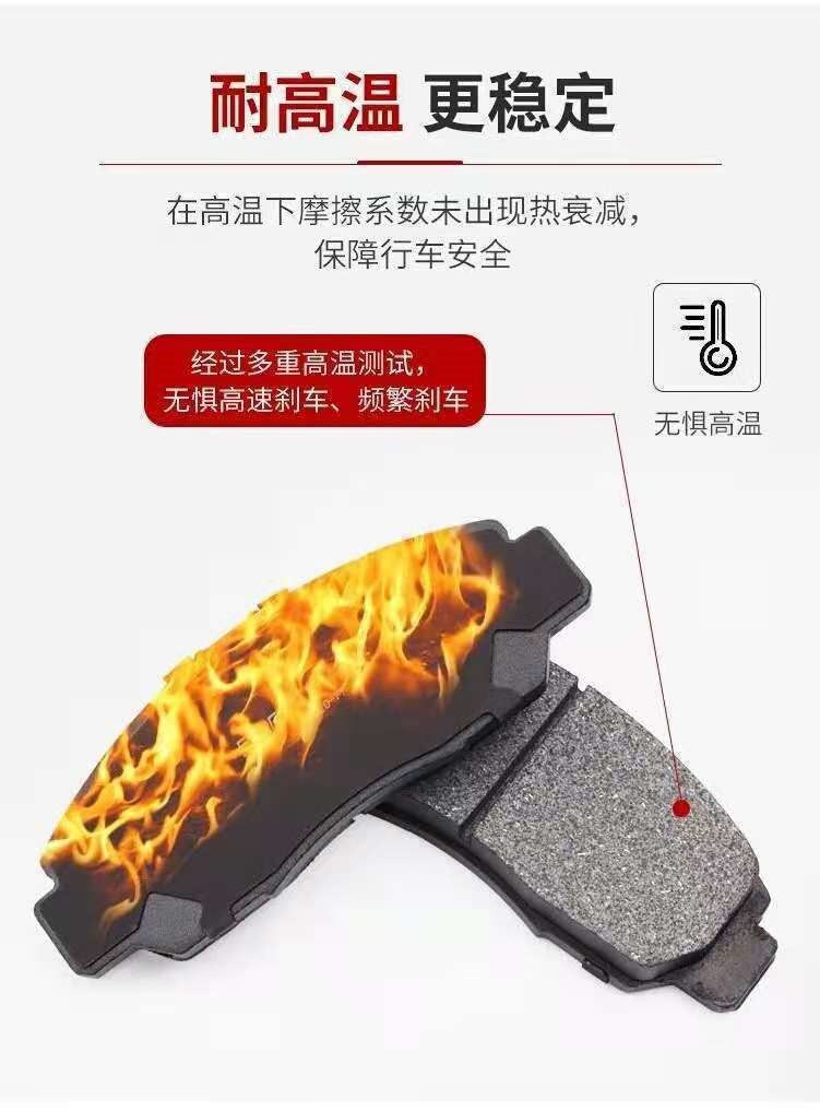 Brake Pads for Luxgen U6 Front and Rear Ceramic