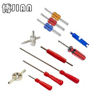 Tire Repair Plastic Handle Valve Core Wrench Tire Key Double-Ended Core Tool Installation Durable