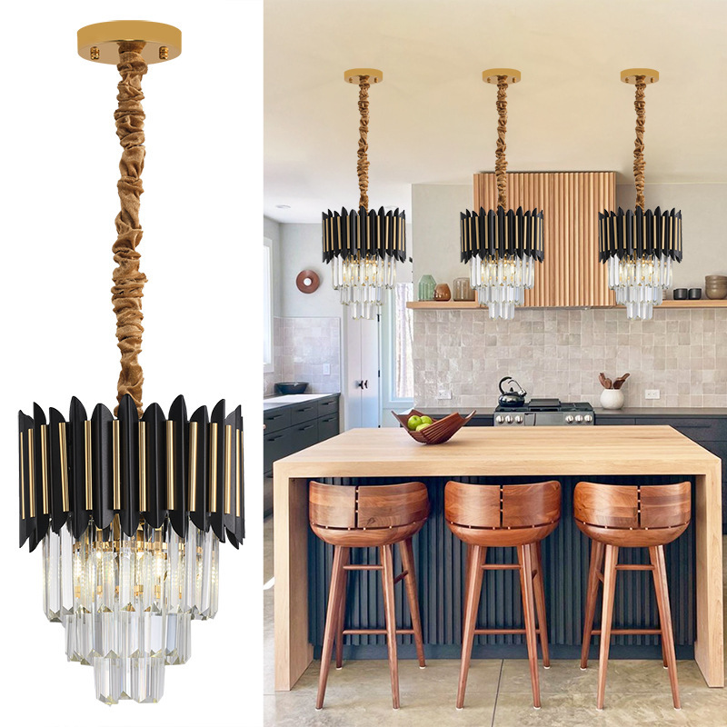 Ready-Made Crystal Chandelier Dining Room Lamp Simple Modern Style K9 Crystal Chandelier Zhongshan Lighting Living Room Chandelier Ready-Made Crystal Chandelier Dining Room Lamp Simple Modern Style K9 Crystal Chandelier Zhongshan Lighting Living Room Chandelier