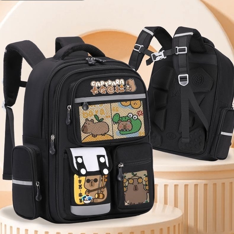 Mochila escolar de la escuela primaria para niños, niñas lindas, niñas de primer a sexto grado