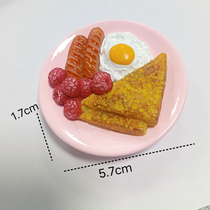 早餐面包水果拼盘"undefined"