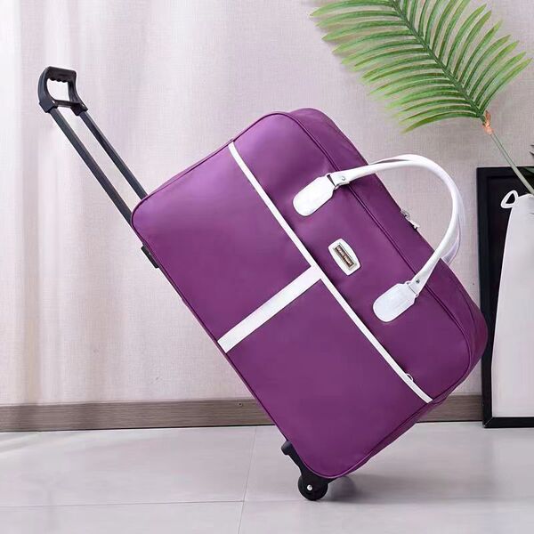 Capacious suitcase