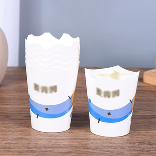 12盎司一次性雪糕纸杯异形冰激凌纸杯炒酸奶刨冰加厚纸杯制做
