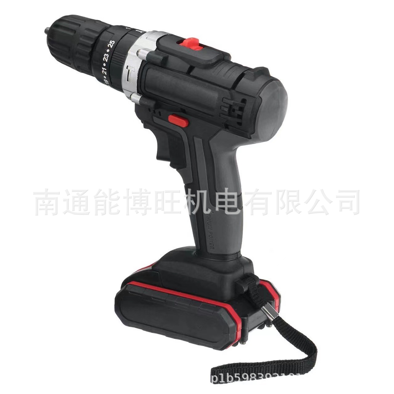 Fábrica transfronteriza taladro eléctrico herramienta traje multifuncional hogar mano taladro 21V herramienta eléctrica taladro de impacto de alta potencia