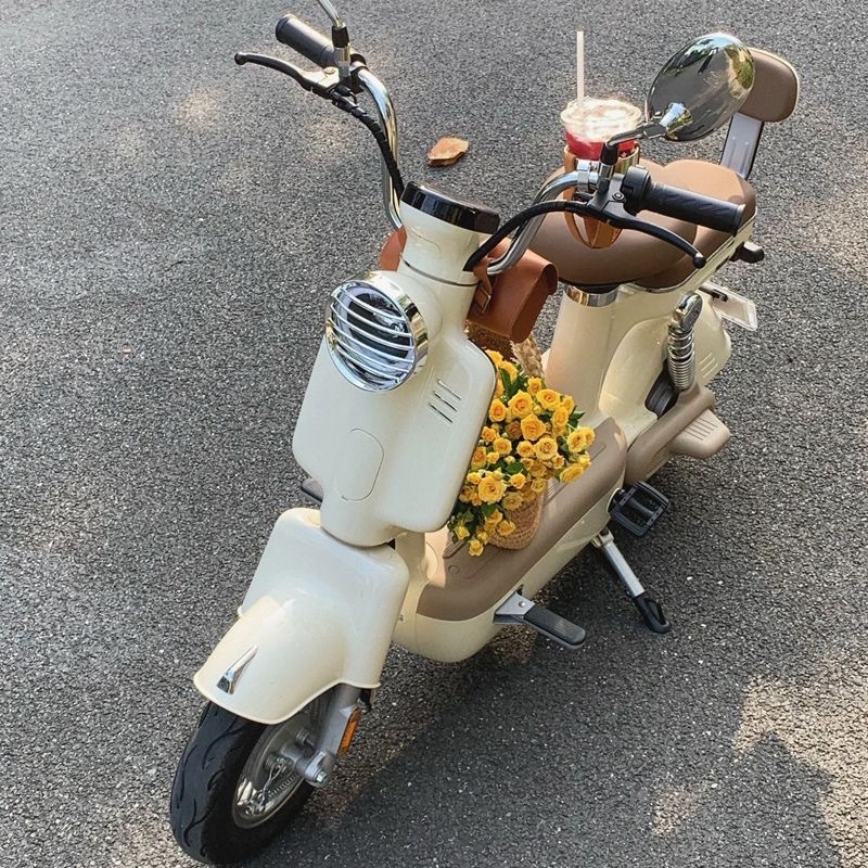 Yadi Guanneng Modern Retro Headlight Cover Metal Electroplated Silver Hollow Plastic Silver Lampshade Decoration Modification Accessories
