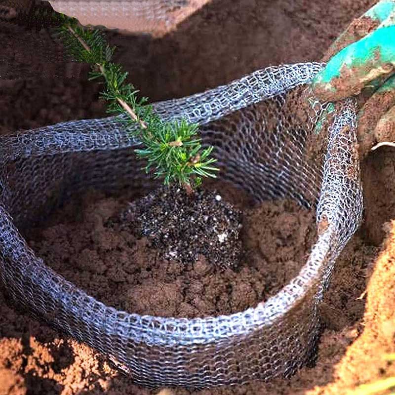 不锈钢金属网袋 防虫防鼠金属网兜 花木移植专用网根部防虫鼠网