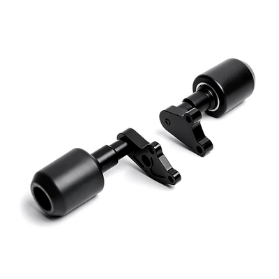 Suitable for Dongfeng 400Nk/650Nk Modified Engine Surround Bumper Anti-Fall Ball Guard Protection Glue Accessories (Motorcycle Safety Supplies) - anti-fall-ball-set
