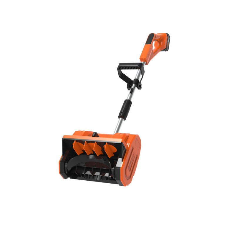 Nuevo tipo transfronterizo de alta potencia pulsador de litio pulsador de nieve eléctrico plegable conveniente limpiador de nieve de carretera al por mayor