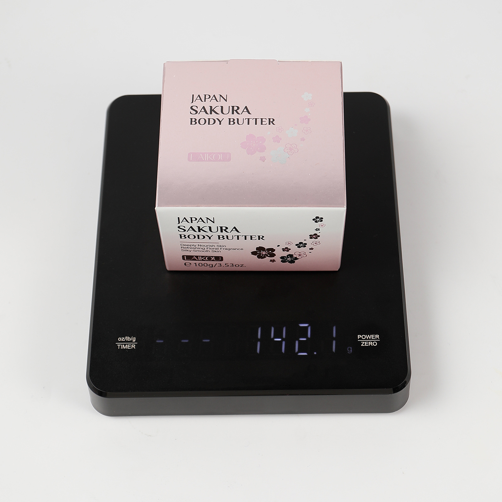 Cross-border LAIKOU Sakura Body Oil 100g Hydrating and Moisturizing Manufacturer's wholesale Body Moisturizing cream in stock details Picture