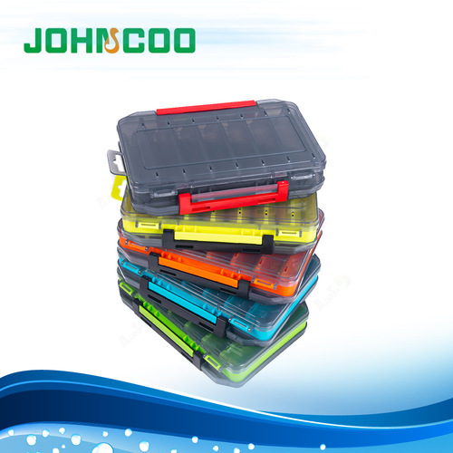 Lure bait box double-sided double-layer bait box tool box hard bait box collection nanono pencil manufacturer wholesale fishing gear box