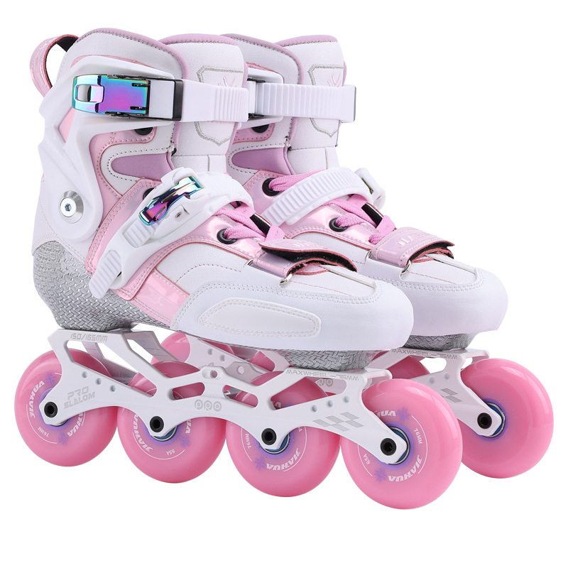 Children's Flat Carbon Fiber Shoes Training Class Professional-Grade Carbon Fiber Roller Skates Inline Skates Roller Skates