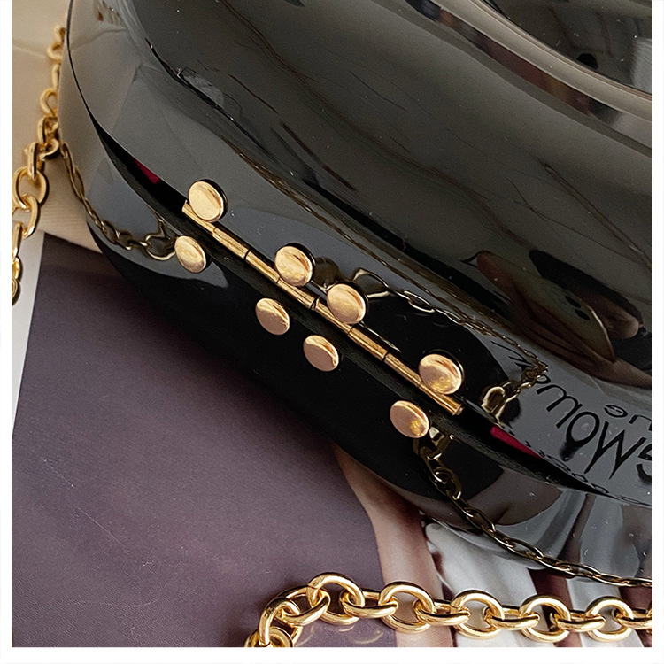 240g Weight Polyester Lining Material Buckle Closure Type Single Shoulder Strap Strap Type Pu Leather Material Solid Color Pattern Streetwear Style Square Shape Red, Gold, Silver, Champagne, Black Color Medium Size Medium Pu Leather Streetwear 29