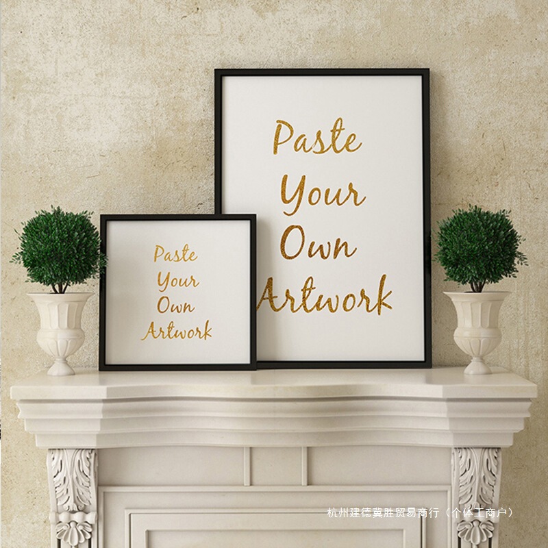 Solid Wood Photo Frame Empty Frame Wall Hanging 16-Inch 20 Poster Framed Picture Frame 8K Open 4K Kidsren's Puzzle Frame A3A4 Wholesale