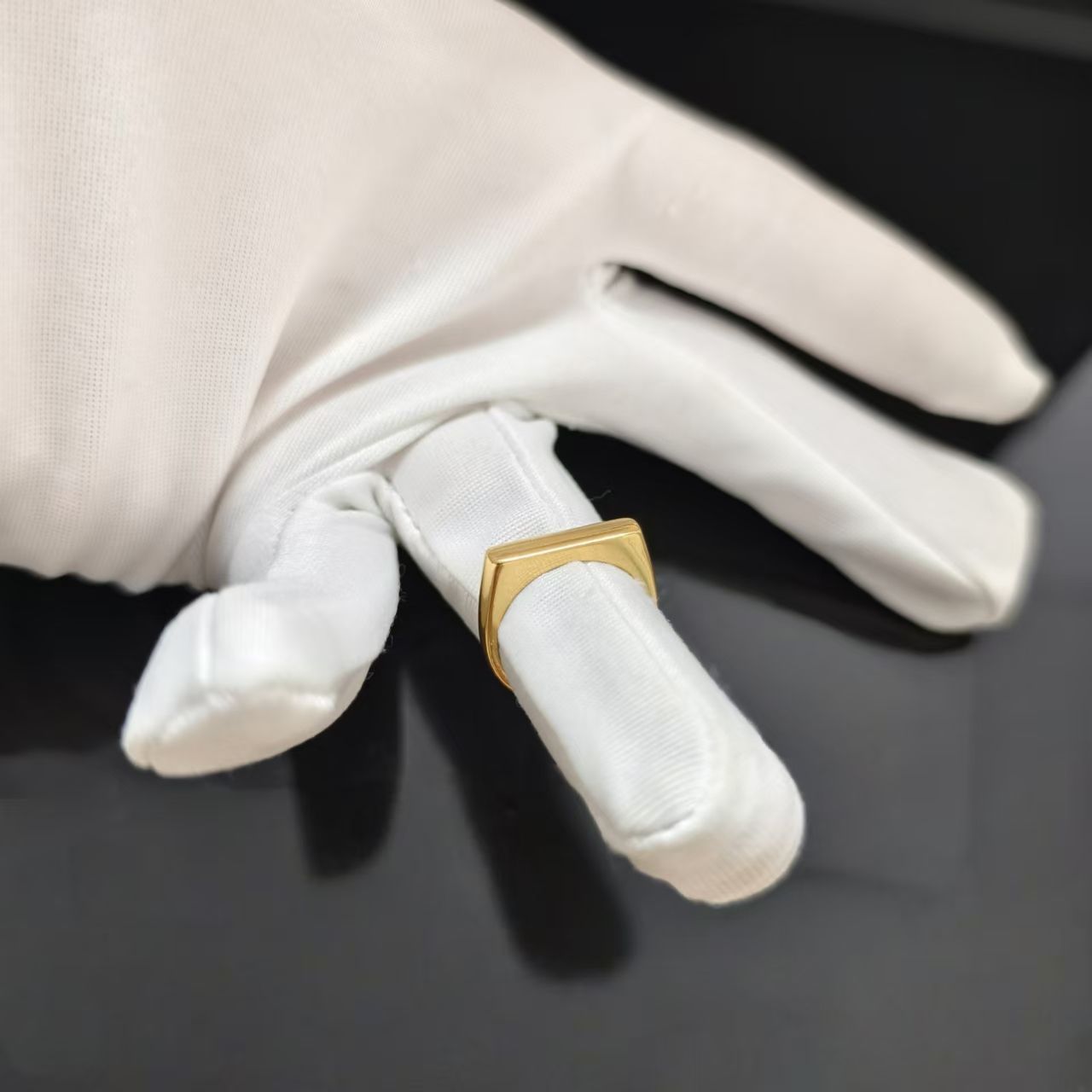 men's Stackable Rings Minimalist Geometric Rectangular Women, Trendy Niche Style For Men, Simple Stackable Ring, Versatile And Unique,_voghion.com