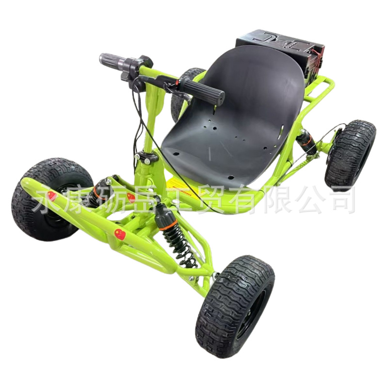 Nuevo kart eléctrico todoterreno de 4 pulgadas para niños, vehículo de playa de cuatro ruedas para exteriores, kart todoterreno para adultos con función de drifting.