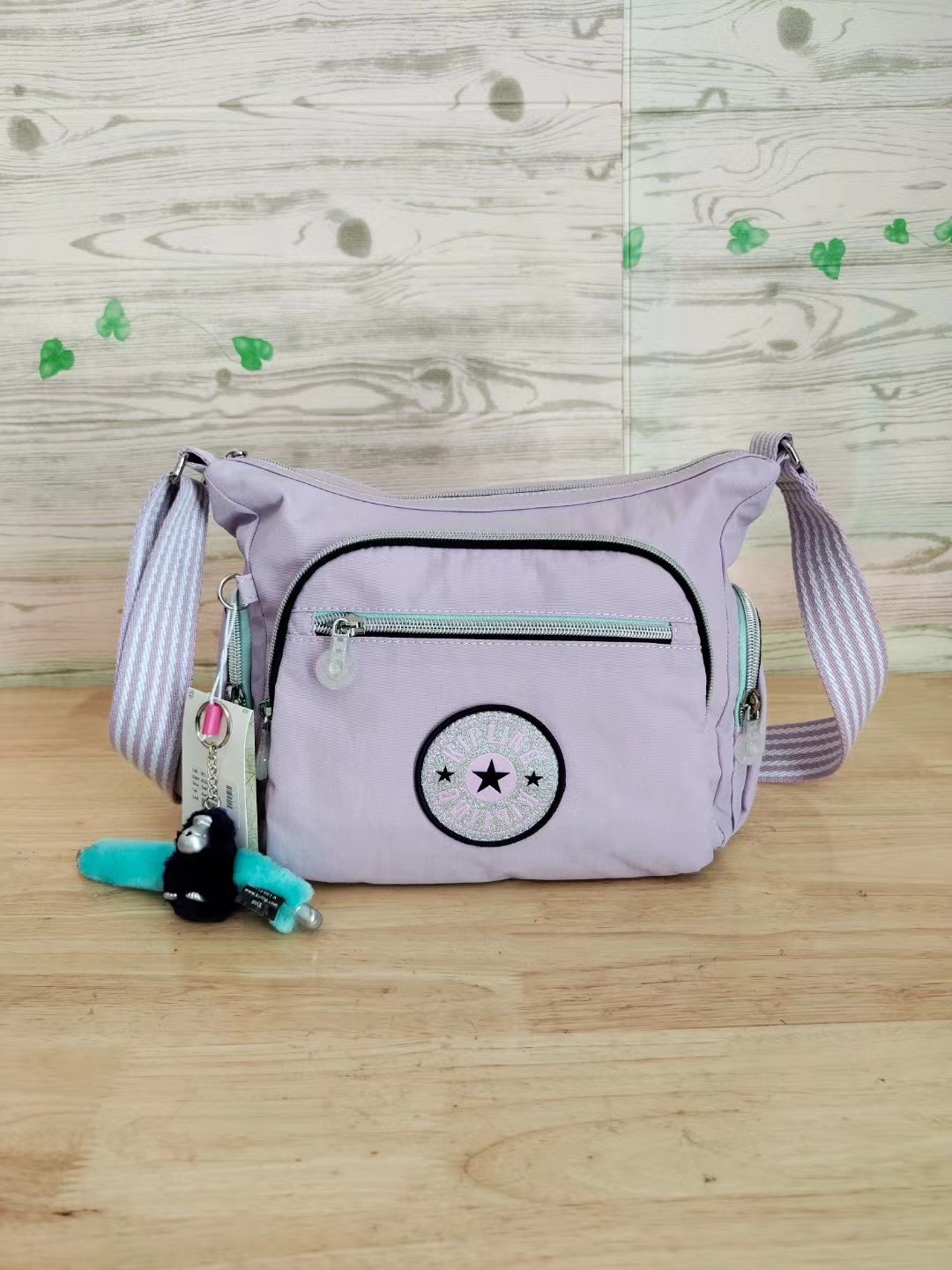 Original K12632/ki5035 Monkey Bag Bolso bandolera Bolso bandolera Soporte grande para una generación