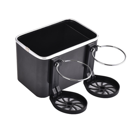 Car armrest box storage box car water cup holder multifunctional tissue box car air outlet storage box