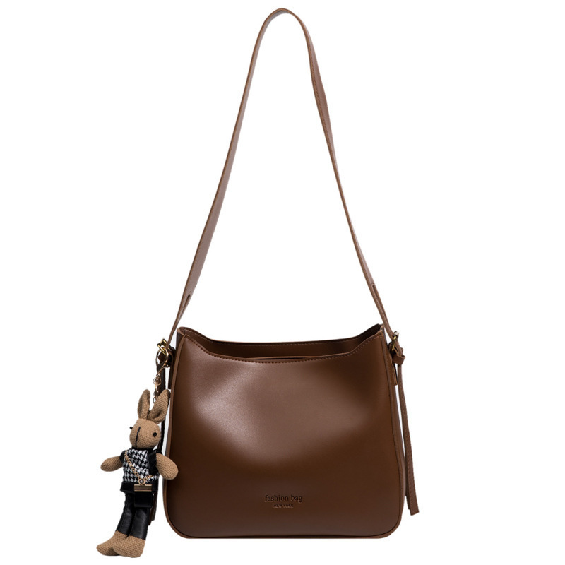 Bolso Tote de Hombro para Mujer de Cuero PU Suave con Cierre de Cremallera para Uso Diario image 5