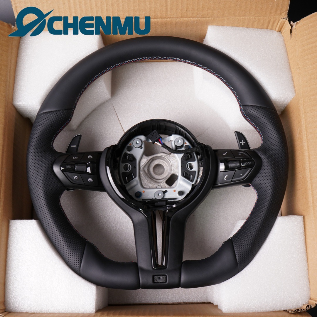BMW Flat-Bottom Sports Steering Wheel Black
