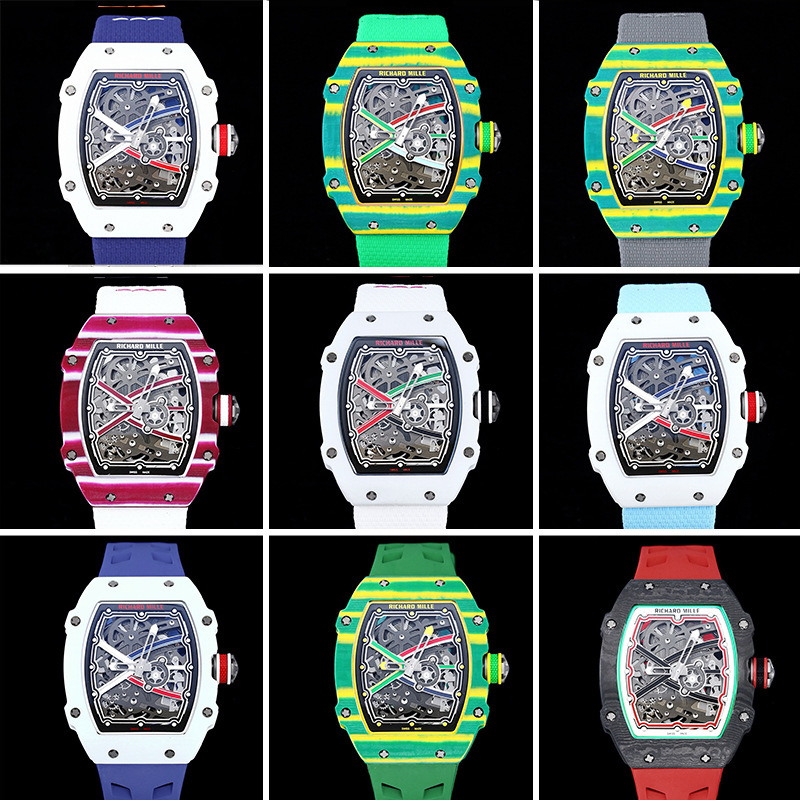Rm67-02 Ultra-Thin Richard Mille Jb Men's High-End Watch Zf Barrel Bbr Cross-Border Foreign Trade Mechanical Ys