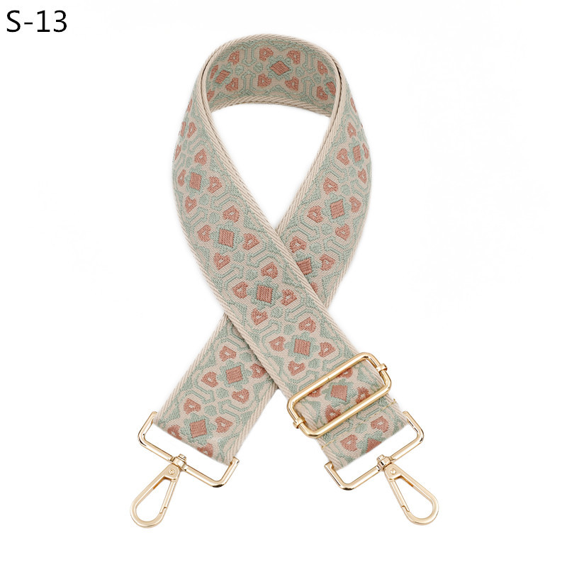 Bag Strap Bag Accessories Type All Seasons Polyester Metal Ditsy Floral Bag Strap