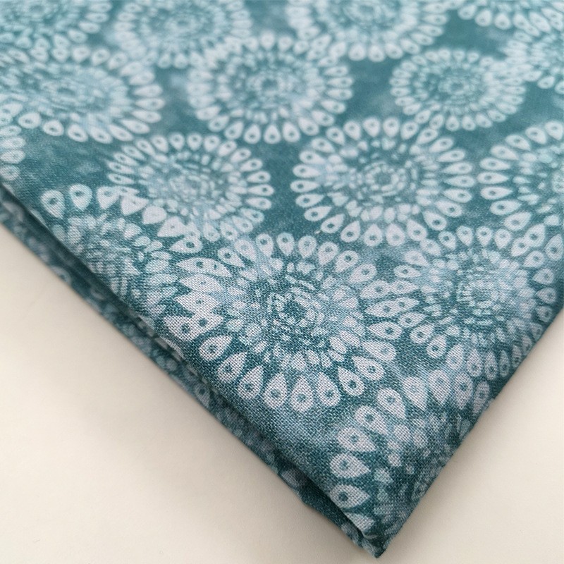 Tela de bordado hecha a mano para patchwork DIY, tela de bordado Lu, tela de bordado de moda, tela floral de algodón para punto de cruz y muñecas.