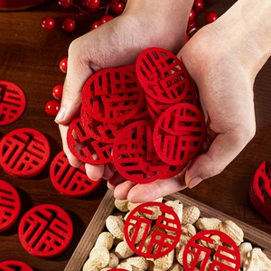 Маленькие мини-наклейки с благословениями для украшения церемонии новоселья. 2026 новых благословений, брошенных вручную, для переезда в новый дом и входа в украшение домашней церемонии.