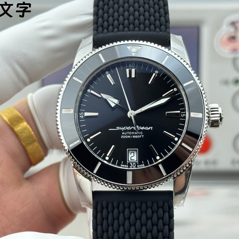 Centennial Revenge Spirit Blackbird Reconnaissance Fighter Yellow Wolf Super Ocean Series Fully Automatic Mechanical Watch Centennial Revenge Spirit Blackbird Reconnaissance Fighter Yellow Wolf Super Ocean Series Fully Automatic Mechanical Watch