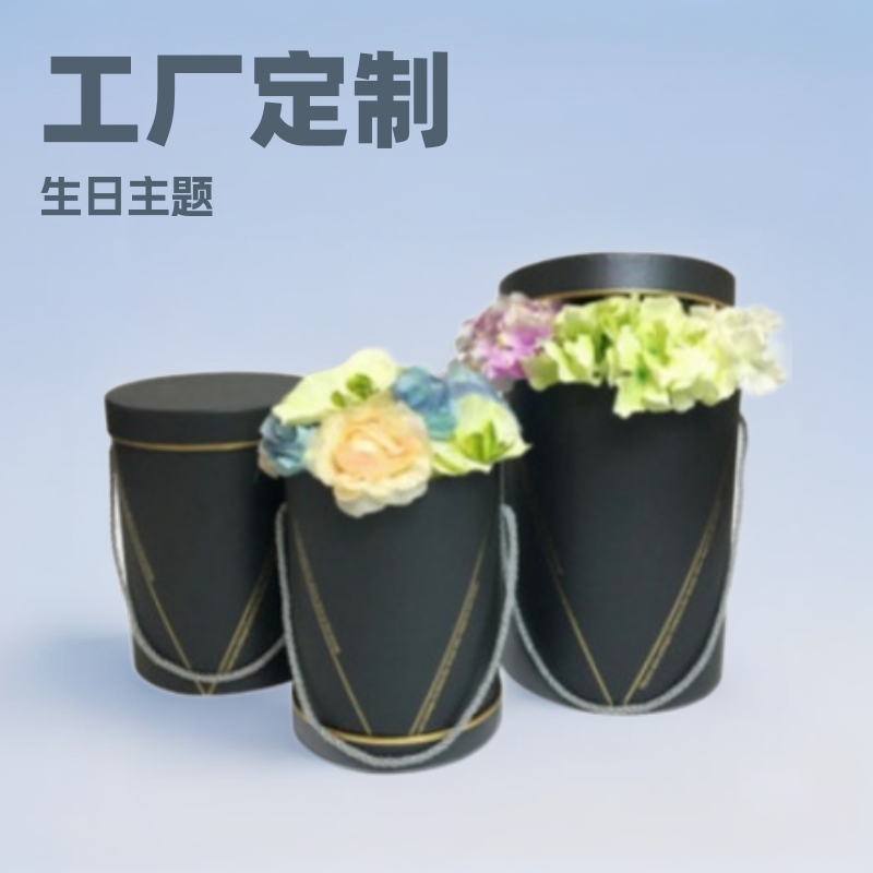 工厂生产圆形纸盒结婚伴手礼盒母亲节礼盒情人节礼物盒蜂窝纸包装