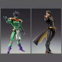 Jojoの奇妙な冒険大サイズプラチナの星空条承太郎可動モデル箱入りフィギュア