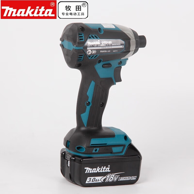 Makida 18V pre-venta Makida Li-Carga motor de choque multifuncional destornillador eléctrico DTD153 eléctrico