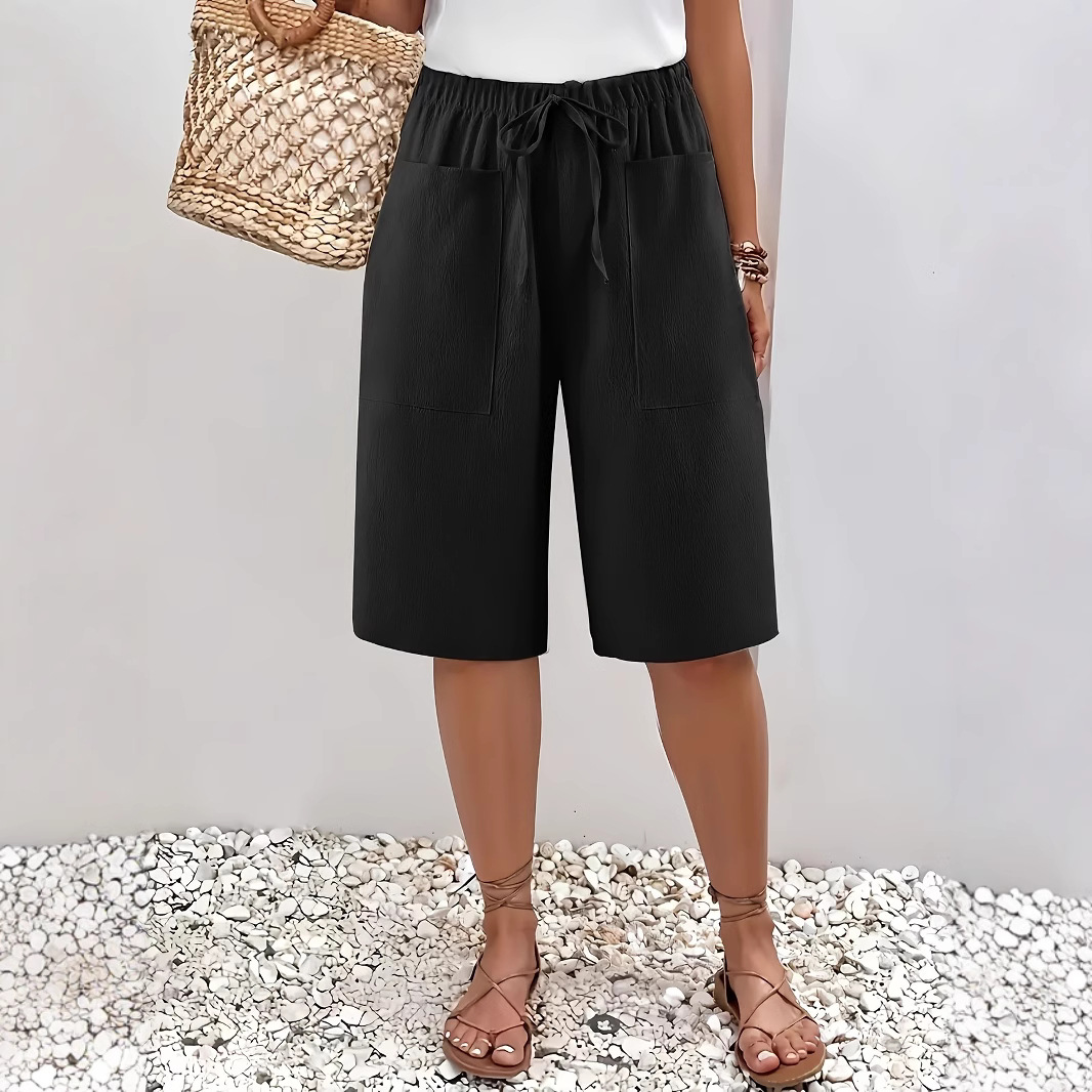 summer solid shorts