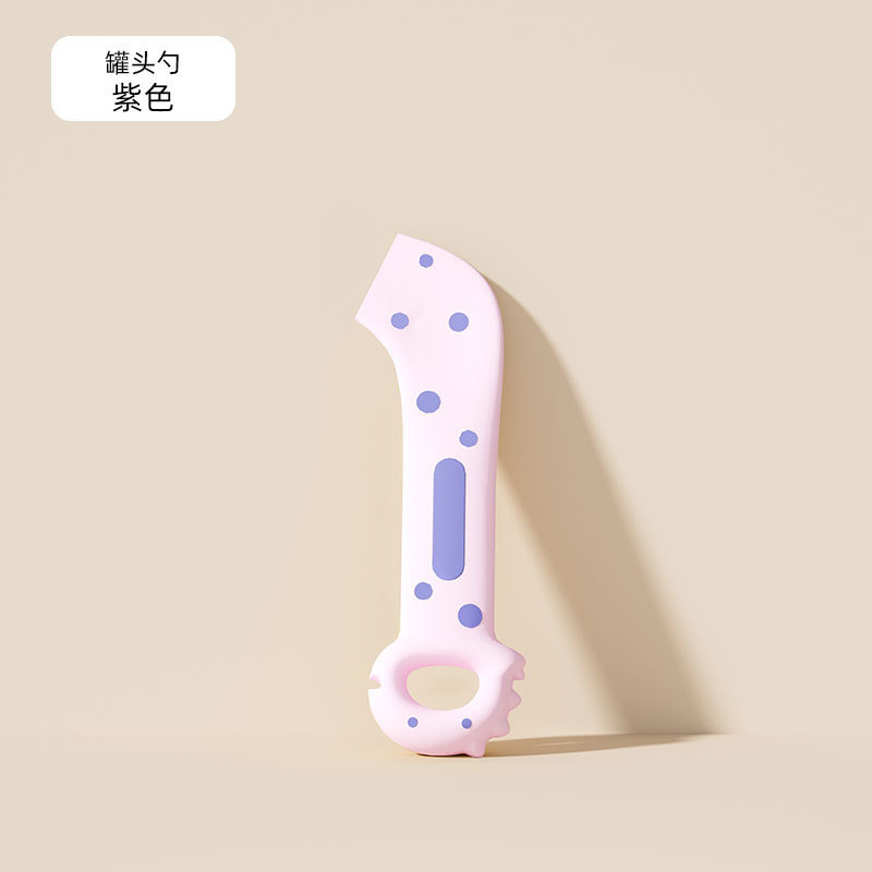 Nuevo estilo para mascotas, cuchara enlatada para gatos, abrelatas multifuncionales para gatos, cuchara de alimentación para alimentos húmedos para mascotas, juego de cuchara para gatos con tapa abierta