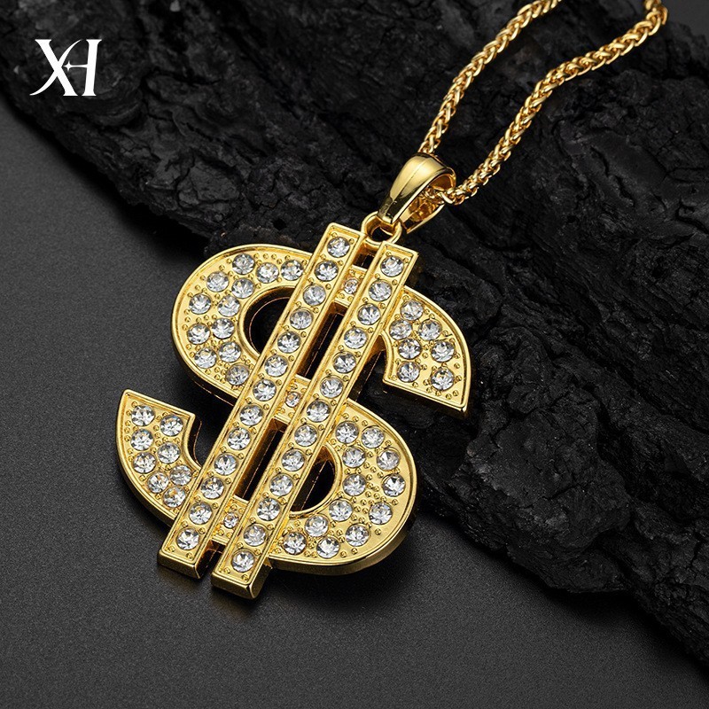 Hip-hop Dollar Ring Für Herren Und Damen Modischer Statement-schmuck_voghion.com