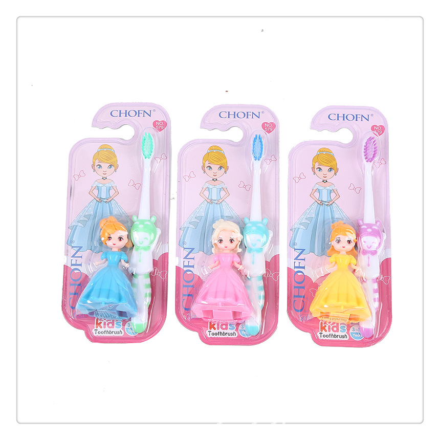 Children's toy toothbrush cartoon ten thousand hair toothbrush 2-12 years old baby soft hair toothbrush home wholesale
