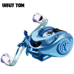 Hauton Three Brake Anti-Explode Line Dropper Wheel Casting Lure 5+1 Micro Creature Fishing Wheel Cross-border New Product Fishing Wheel DN
